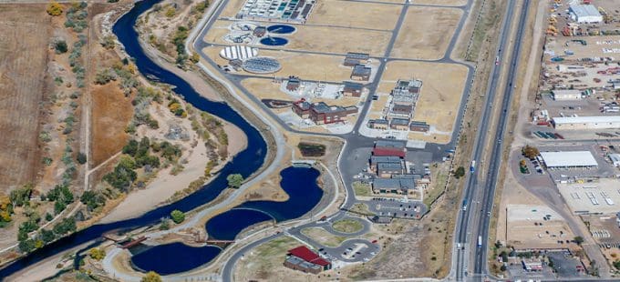 Aerial of Denver Metro NTP Plant