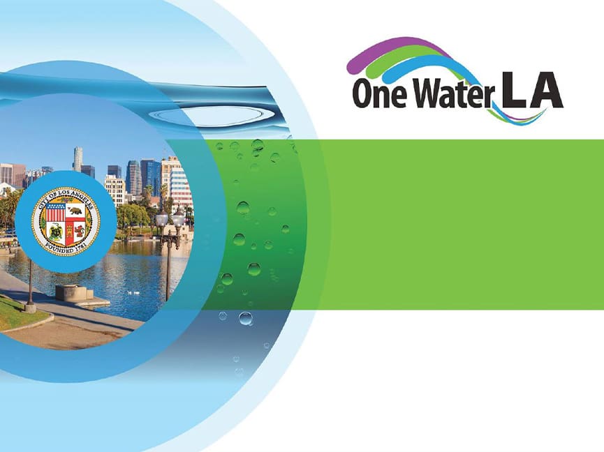 One Water LA Logo