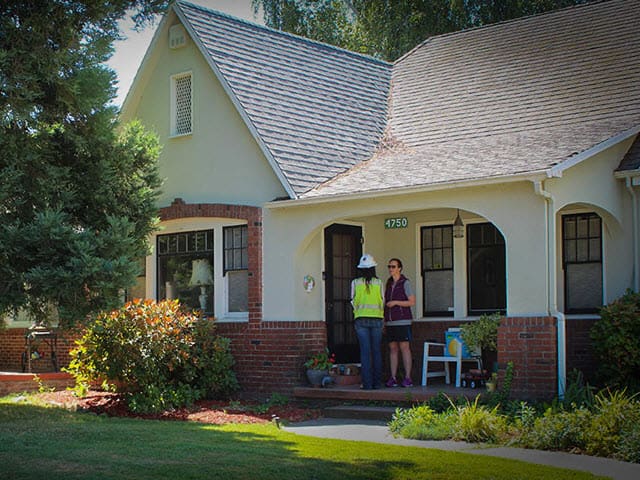 customer outreach with homeowner