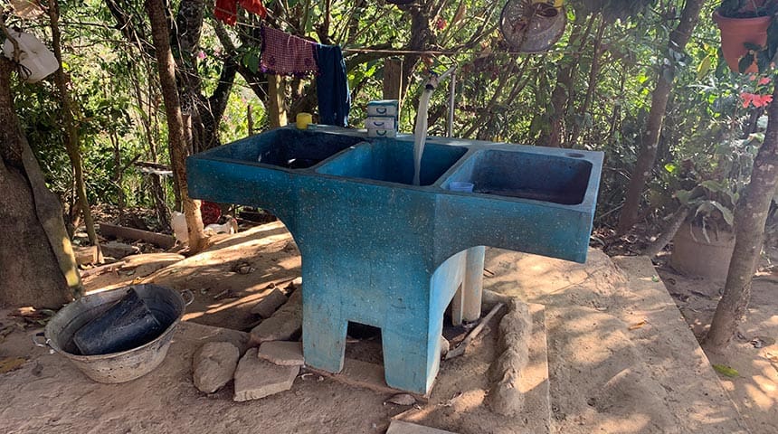 Water for People Guatemala sink