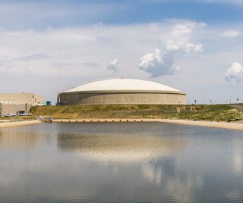 Bailey water treatment plant backwash lagoon