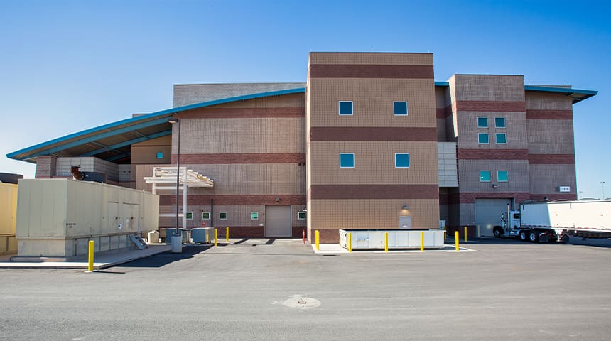 sludge screening facility