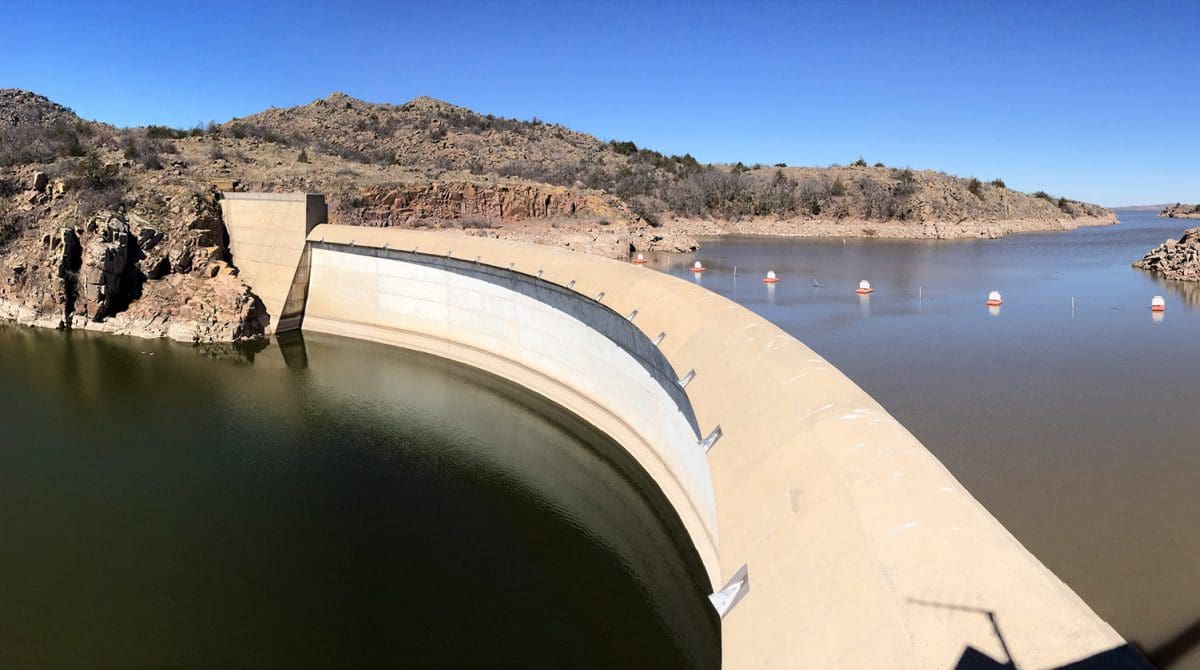 Dam in Oklahoma