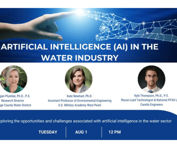 Teaser image for Webinar: Artificial Intelligence (AI) in the Water Industry
