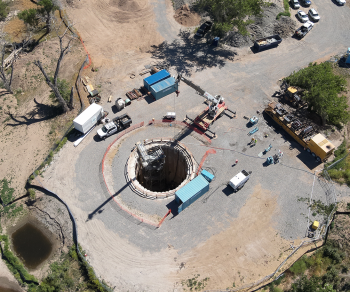 Arial view Aurora Colorado's North Campus Horizontal Well designed by Carollo Engineers