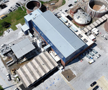 KCMO Blue River Water Treatment Plant biosolids facility designs by Carollo