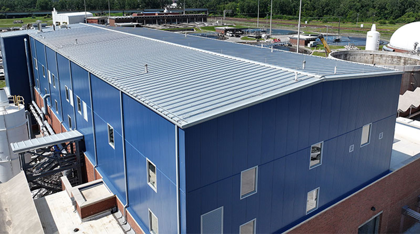 KCMO Blue River Water Treatment Plant biosolids facility designs by Carollo