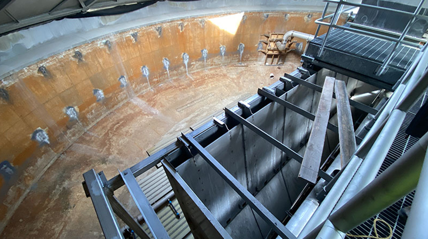 KCMO Blue River Water Treatment Plant biosolids facility designs by Carollo