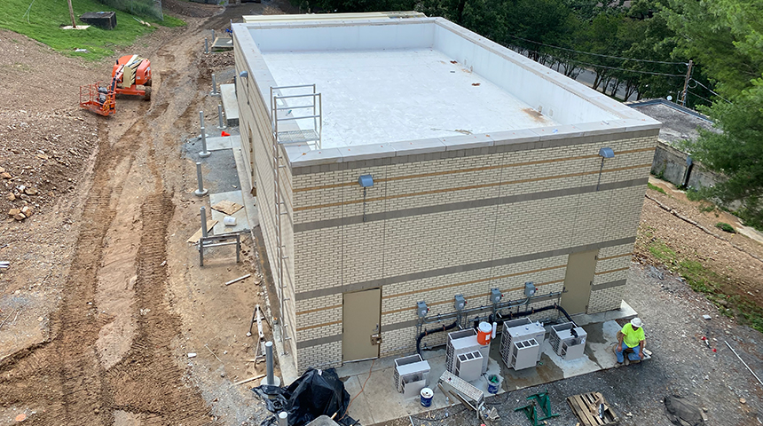 Ozark Point Water Treatment Plant in little rock, Arkansas designed by Carollo Engineers
