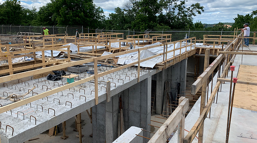 Ozark Point Water Treatment Plant in little rock, Arkansas designed by Carollo Engineers