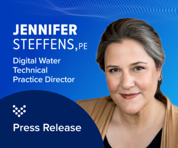 headshot of Jennifer Steffens, Carollo's Director of digital water technology
