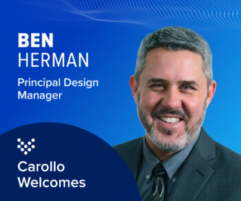 Head shot of Ben Herman, Principal Design Manager for Carollo Engineers, based in their Portland office.